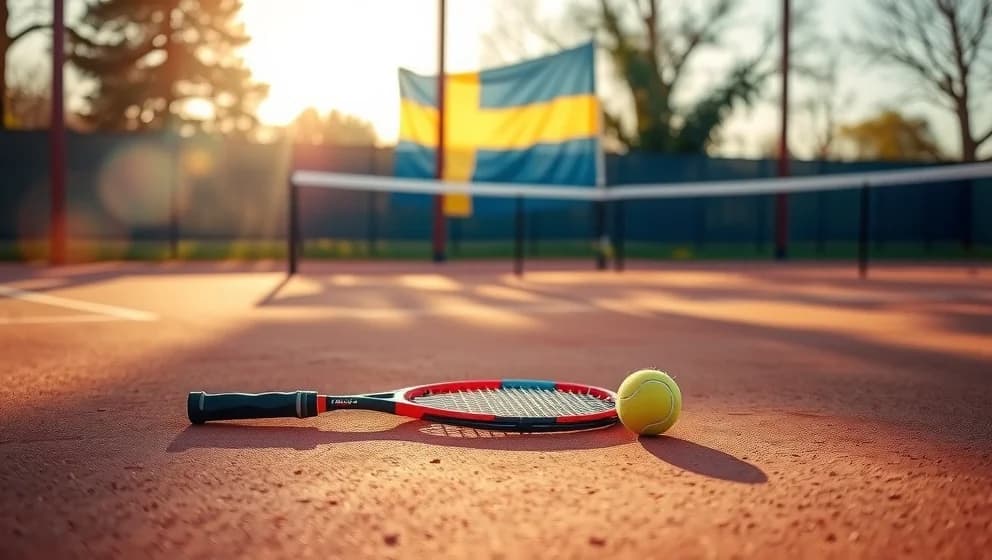 Erik Paulsson från Båstad blev professionell tennisspelare