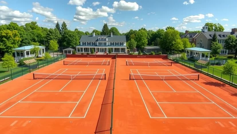 Tennisklubbar och banor i Stockholm